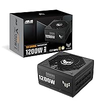 ASUS TUF Gaming 1200W Gold (1200 Watt, ATX 3.0 Compatible Fully Modular Power Supply, 80+ Gold Certified, Military-Grade Components, Dual Ball Bearing, Axial-tech Fan, PCB Coating, 10 Year Warranty)
