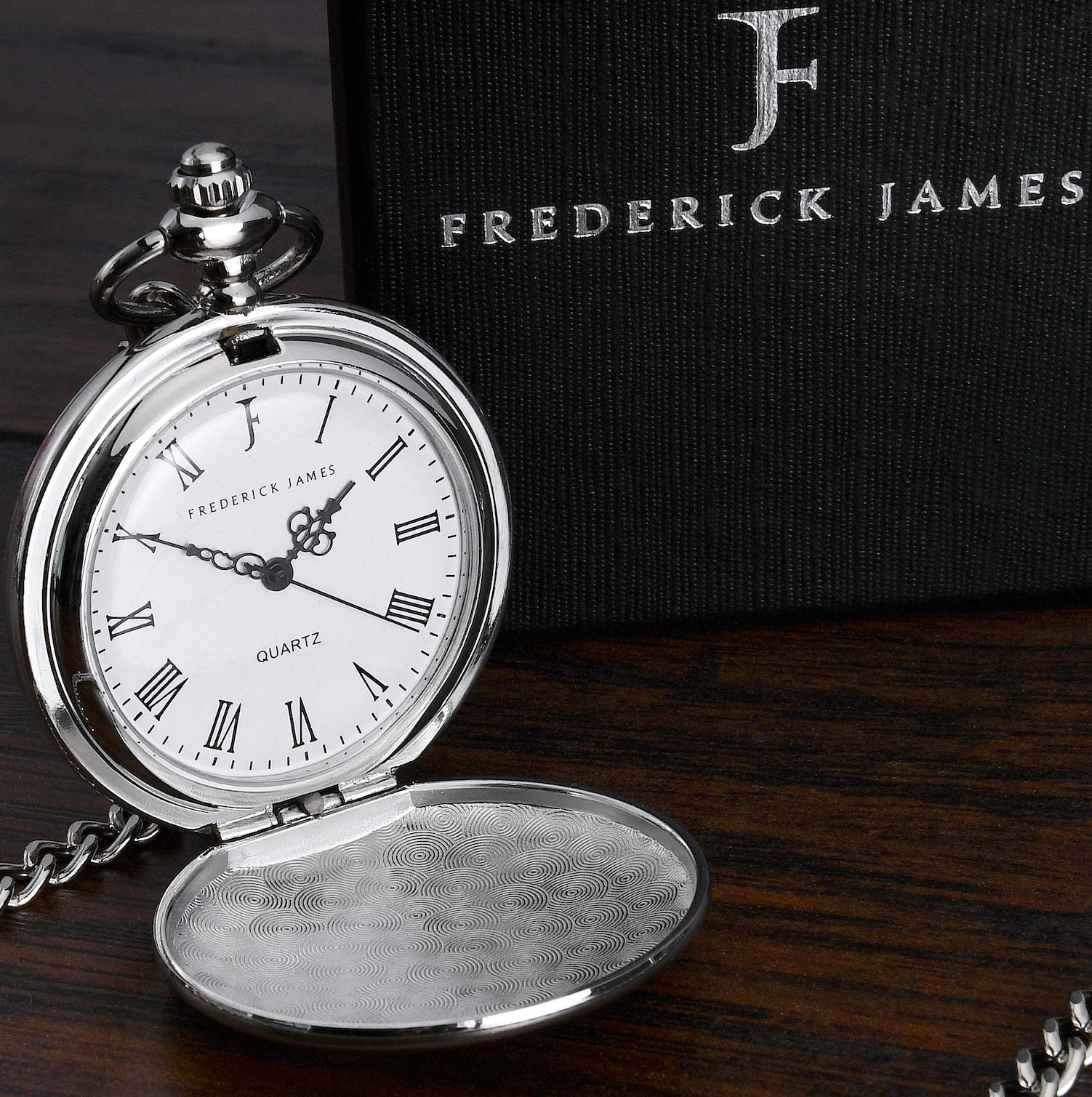 FJ FREDERICK JAMES Father of The Bride Gifts from Daughter - 'to The Father of The Bride.Thank You for Being by My Side' Pocket Watch I Dad of The Bride Gifts I Wedding Gift for Father of The Bride