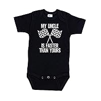 Motocross Onesie/My Uncle Is Faster Than Yours/Baby Racing Outfit/Newborn