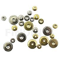 Mixed Clock Hand Nuts : American Metric Clockmakers Parts Repairs Mixed Hermel (15)