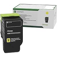 Lexmark C2310Y0 Yellow Return Program Cartridge Toner, standard yield