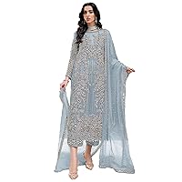 STELLACOUTURE women's ready to wear embroidered plus size eid festival pakistani salwar kameez suit for women 1032-O