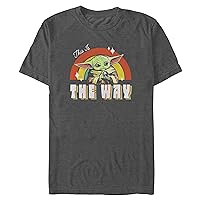 STAR WARS Mandalorian The Way Men's Tops Short Sleeve Tee Shirt