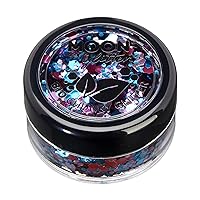Mystic Bio Biodegradable Eco Chunky Glitter by Moon Glitter - 100% Cosmetic Bio Glitter for Face, Body, Nails, Hair and Lips - 3g - Enchanted