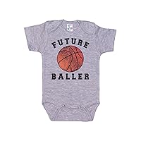 Basketball Baby Onesie/Future Baller/Unisex Bodysuit/Newborn Basketball Outfit