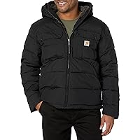Carhartt Men's Montana Loose Fit Insulated Jacket, Black, Medium