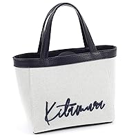 Kitamura Z-0618 Women's Chambray Fabric Handbag