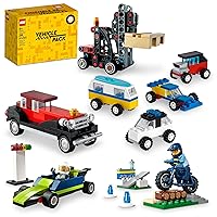 LEGO Creator Vehicle Pack 66777 Collectible Car Set with Buildable Car Toys, Great Party Favors for Goodie Bags or Stocking Stuffers for Boys, Girls and Kids Ages 8 and Up