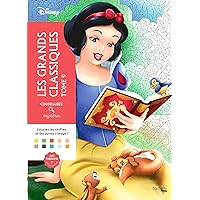 Coloriages mystères Disney - Les Grands classiques Tome 9