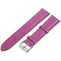 20 MM Fuchsia Genuine Lizard Strap 20LIZ4AM