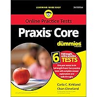 Praxis Core For Dummies with Online Practice Tests Praxis Core For Dummies with Online Practice Tests Paperback