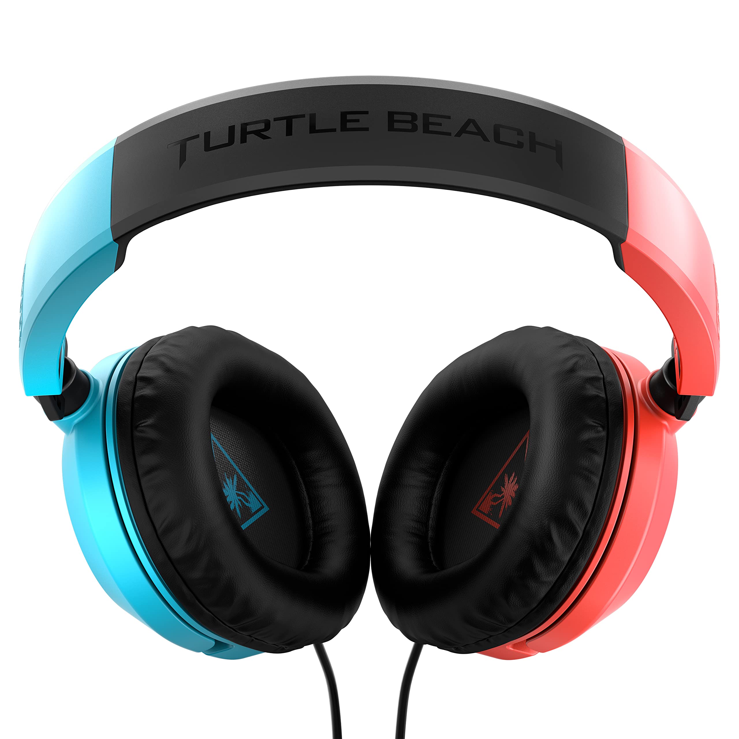 Turtle Beach Recon 50 Gaming Headset for Nintendo Switch, Xbox Series X|S, Xbox One, PS5, PS4, PlayStation, Mobile, & PC with 3.5mm – Removable Mic, 40mm Speakers – Red/Blue