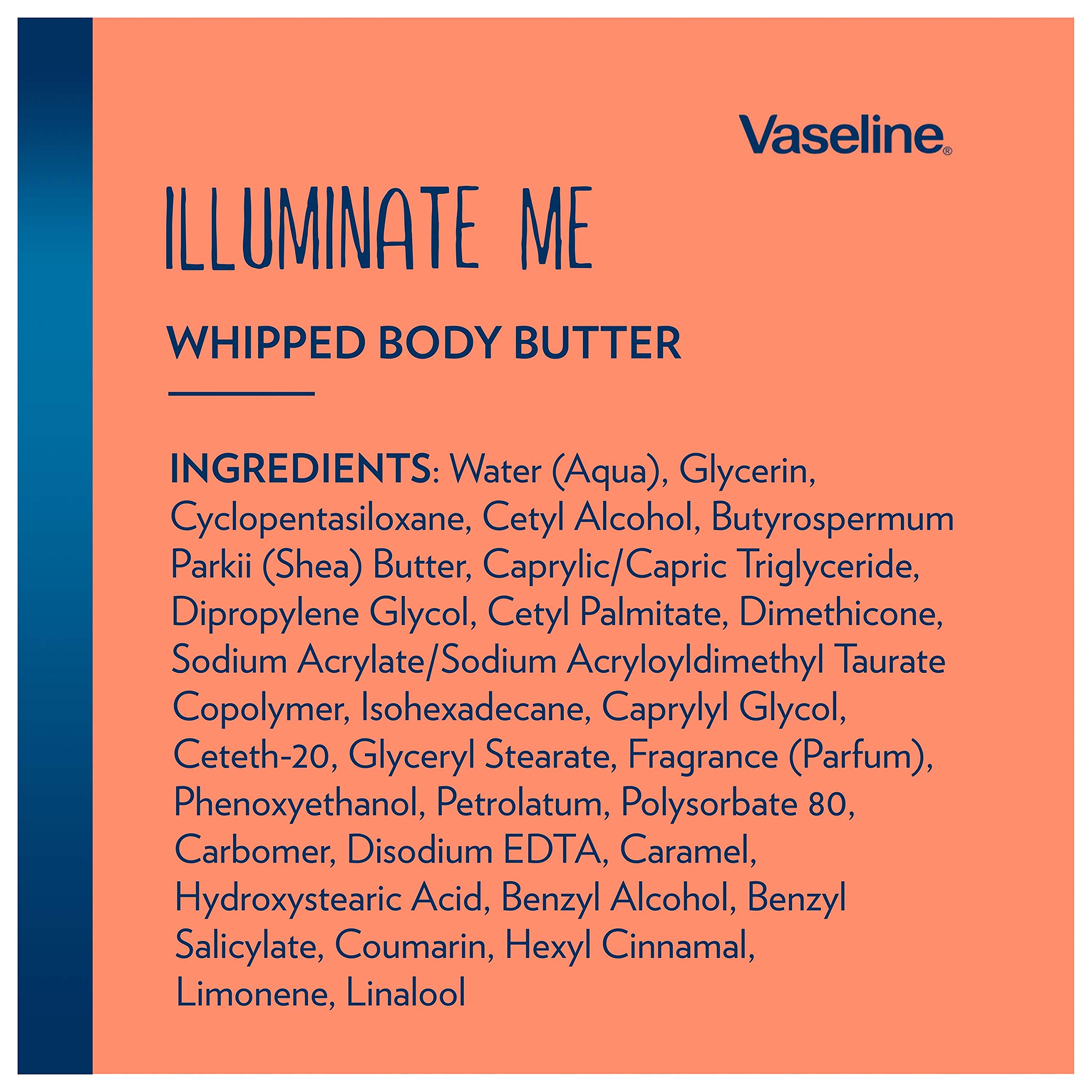 Vaseline Illuminate Me Body Butter Whipped Body Butter Created For Melanin Rich Skin Provides 24 Hour Moisturization For Dry Skin 11 oz