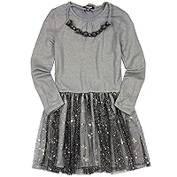 Girl's Party Dress with Necklace Samantha, Sizes 6-14