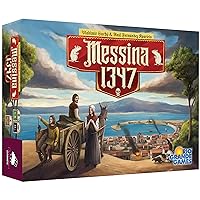 RIO Grande Games ACH Messina 1347 - Strategy Board Game, Rio Grande Games, Ages 14+, 1-4 Players, 90-120 Min
