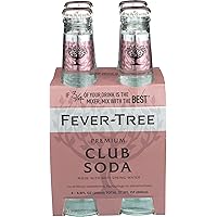 Fever-Tree Club Soda, 6.8 Fl Oz (Pack of 4)
