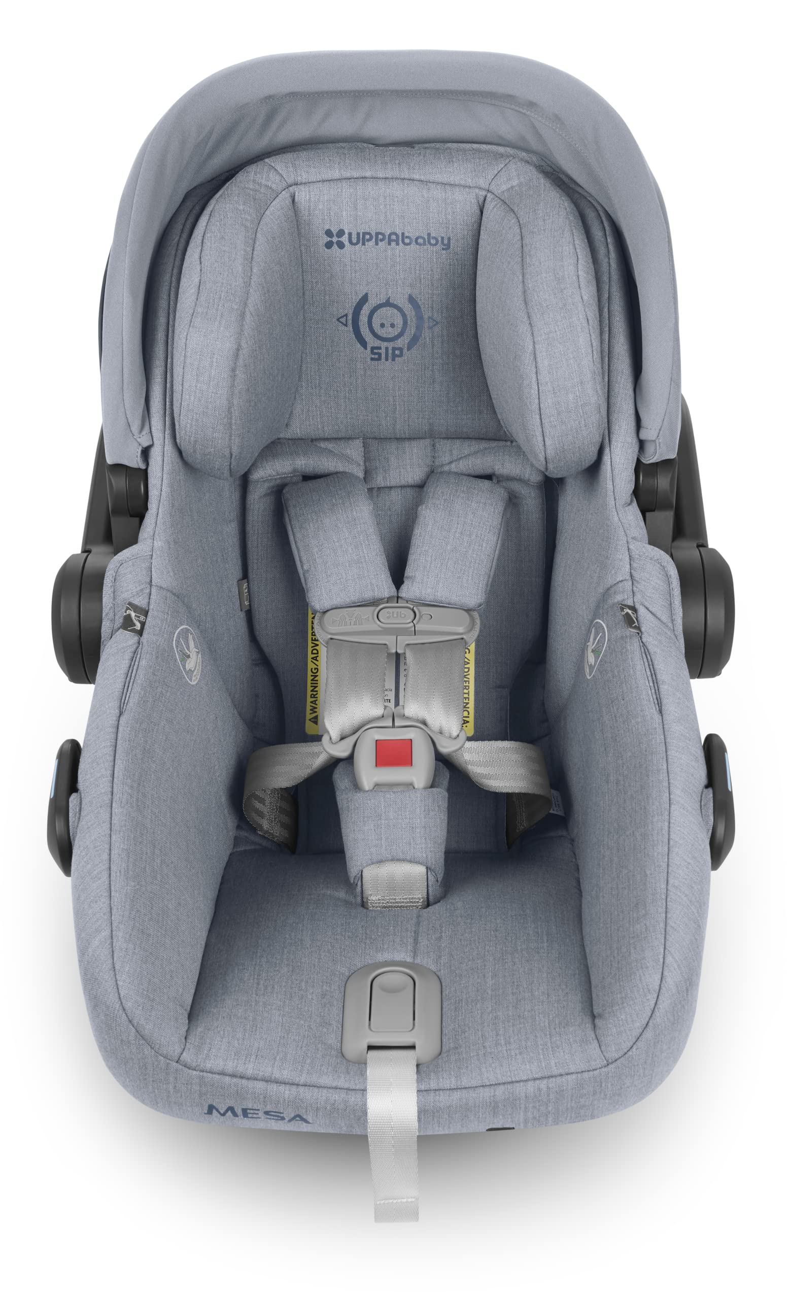 Mesa V2 Infant Car Seat - Gregory - Blue Melange | Merino Wool + Base for Mesa/Mesa V2
