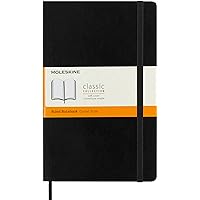 Moleskine Classic Notebook, Soft Cover, Large (5 x 8.25