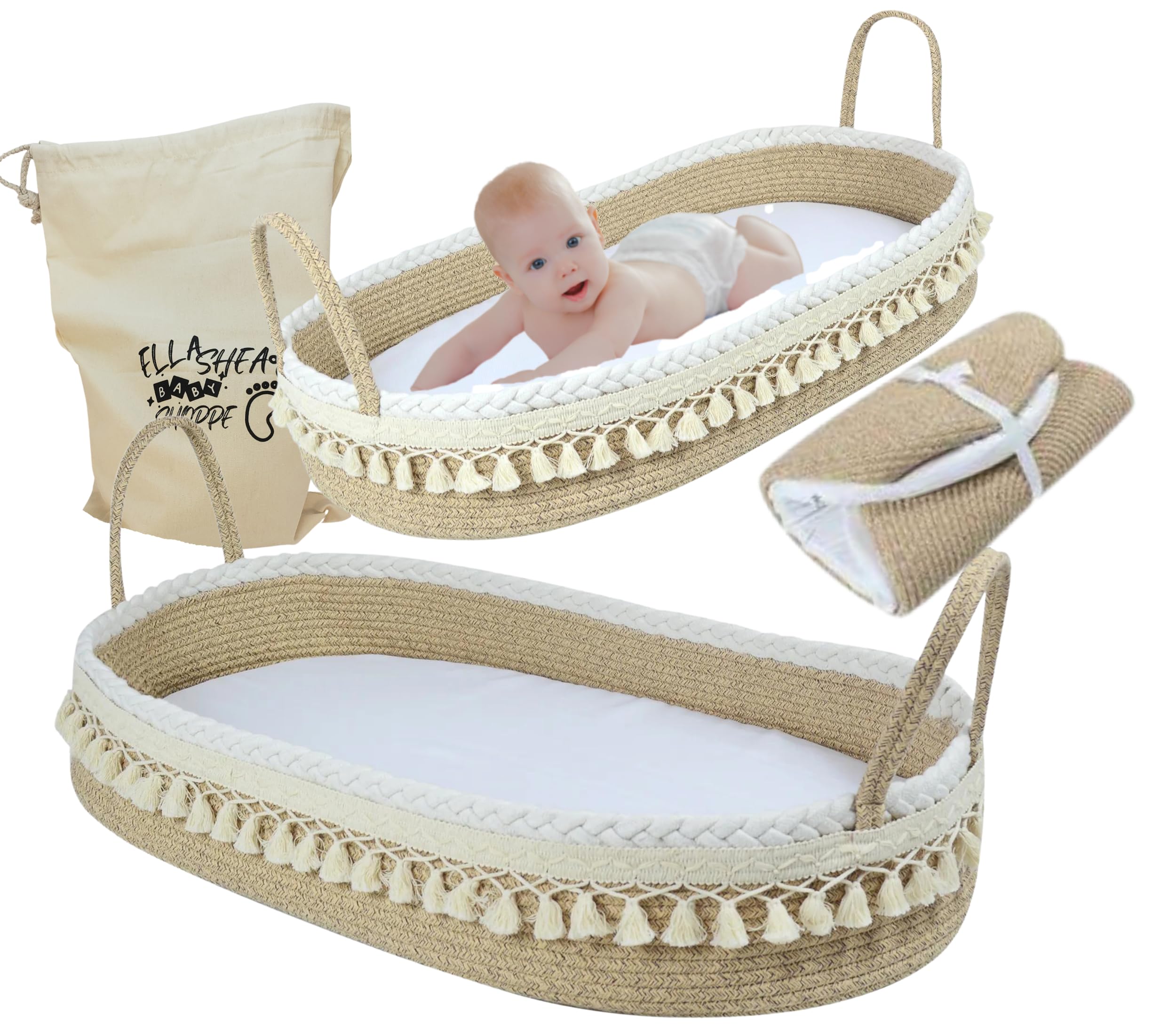 Mua Cozy Tykes Baby Moses Changing Basket with Removeable Baby ...