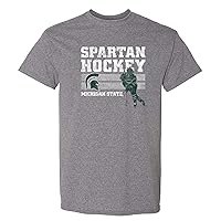 NCAA Retro Ice Hockey, Team Color T Shirt, College, University