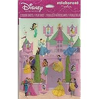 Disney Princess Repositionable Stickers and Play Sheet (JSP9715)