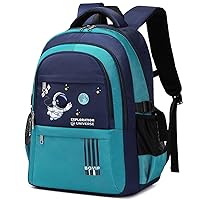 Kids Backpack Astronaut Lightweight Preschool Kindergarten Backpack Bookbag for Toddlers Boys Girls Green