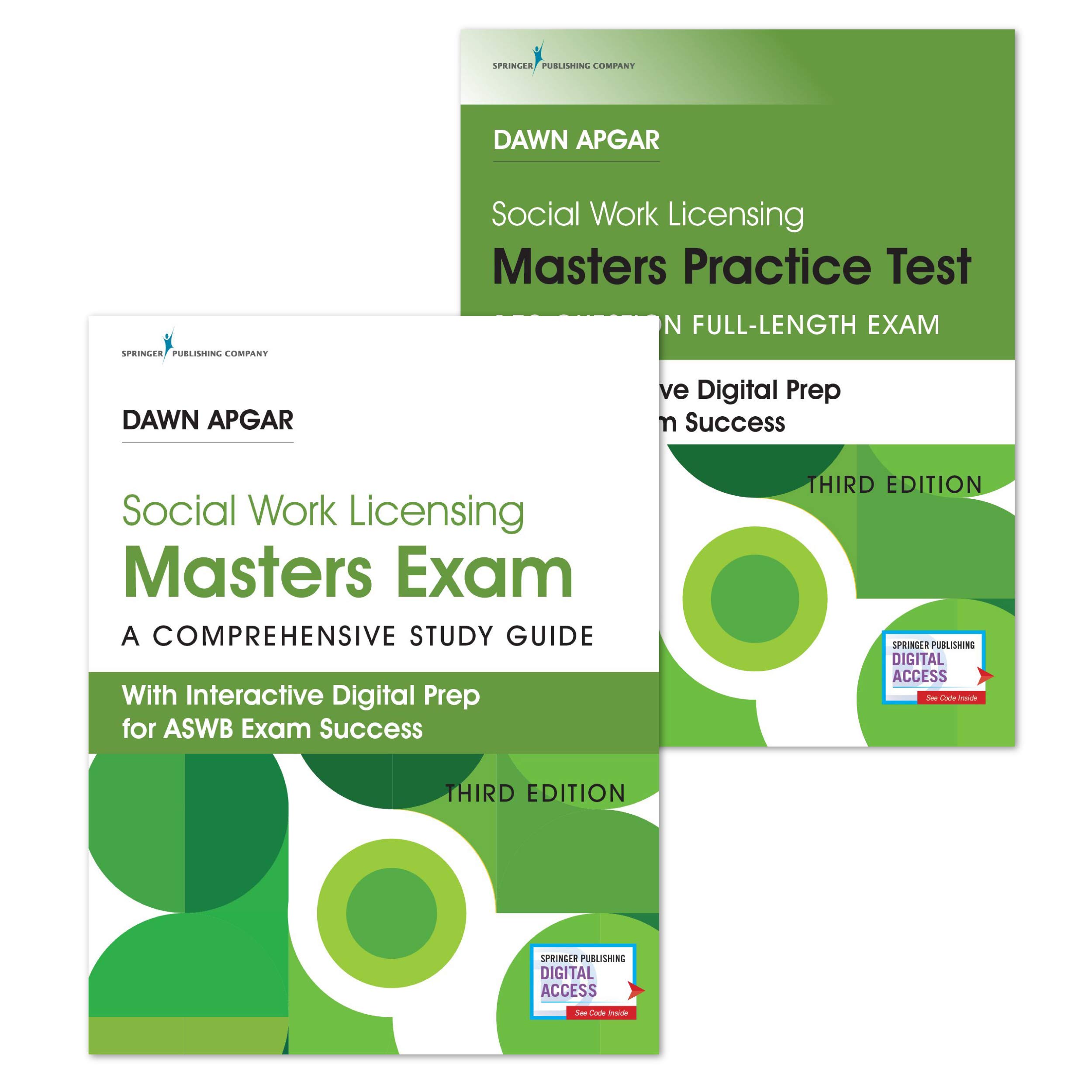 Social Work Licensing Masters Exam Guide and Practice Test Set: A Comprehensive Study Guide for Success (3rd Edition) – Includes a Total of 340 Que...
