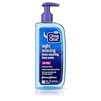 Night Relaxing Oil-Free Deep Cleaning Face Wash with Deep Sea Minerals & Sea Kelp Extract, For All Skin Types, 8 fl. oz
