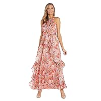 R&M Richards Women's Spring-Fall Daytime Maxi Dress