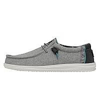 Hey Dude Men's Wally H2O | Men's Loafers | Men's Slip On Shoes | Comfortable & Light-Weight