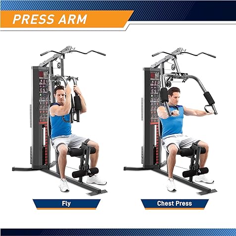 Marcy 150-lb Multifunctional Home Gym Station for Total Body Training MWM-990