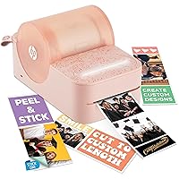 HP Sprocket Panorama Instant Portable Color Label & Photo Printer (Pink) Personalized Prints 2” x .5”- 9” on Zink Sticky-Backed Paper -Create Photobooth Strips & Custom Designs in The App