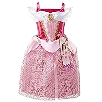 Aurora Dress Costume, Sing & Shimmer Musical Sparkling Dress, Sing-A-Long To “Once Upon A Dream” Perfect for Party, Halloween Or Pretend Play Dress Up [Amazon Exclusive]