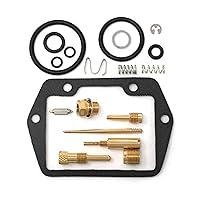 0101-038 Carburetor Rebuild Repair Parts Kit Compatible with Honda 66-68 CT90 CT90K0 (2 Float Bowl Screw Version Only)