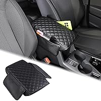 Upgrade Center Console Armrest Protector Cover Compatible with 2024 Subaru Crosstrek & Impreza 2024 Central Armrest Seat Storage Box Cover Cushion Lid Protector Pad Waterproof Anti-Scratch Accessories