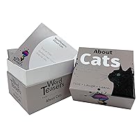 About Cats - Fun Cat Trivia Game for Cat Lovers - Cat Themed Game for Cat People of All Ages - Funny Cat Facts for Kids & Adults - 150 Cat Trivia Cards