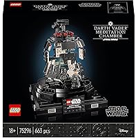 LEGO 75296 Star Wars The Meditation Room of Darth VadorTM Collectible Set, Birthday Gift for Adults