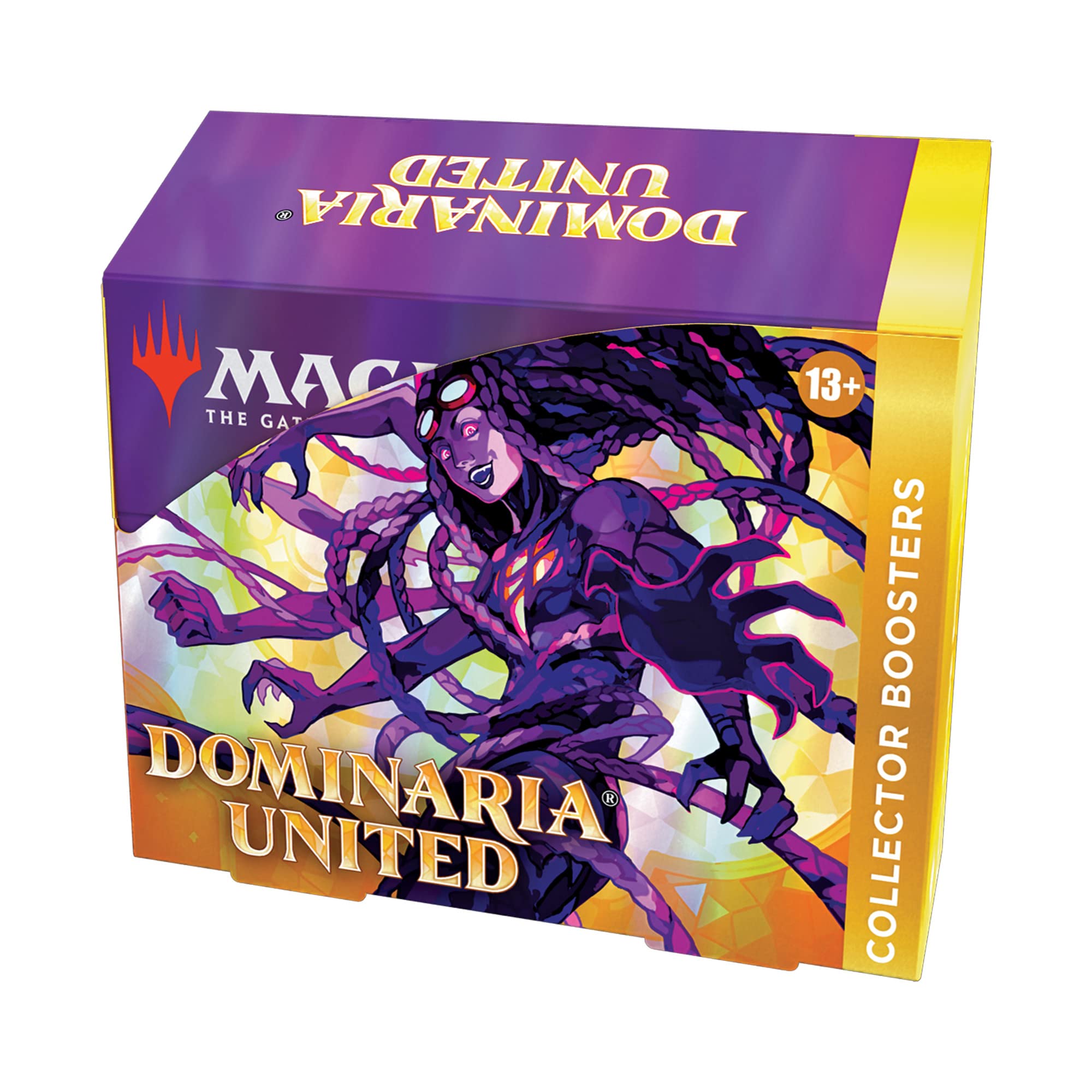 Magic The Gathering Dominaria United Collector Booster Box | 12 Packs + Topper Card (181 Magic Cards)
