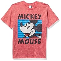 Disney Characters Mickeys Stripes Boy's Performance Tee