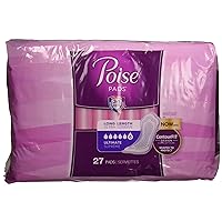 Poise Ultimate Long Pads,27 Count (Pack of 1)