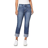 Angels Forever Young Women's Signature Straight Crop Jeans