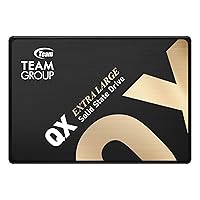 TEAMGROUP QX 2TB 3D NAND QLC 2.5 Inch SATA III Internal Solid State Drive SSD (Read/Write Speed up to 560/500 MB/s) 690TBW Compatible with Laptop & PC Desktop T253X7002T0C101