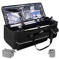 Multipurpose Telescope Bag 30 In– Padded Shock Absorbent –600D Oxford Telescope Carrying Case with Adjustable Shoulder Strap & Pockets and Extra Storage for Tripod and Celestron Telescope