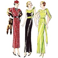 1930s Sewing Pattern, Women’s Two Dresses & Evening Dress- Bust: 36” (91.5cm)