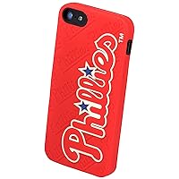 Forever Collectibles Philadelphia Phillies Team Logo Silicone Apple iPhone 5 & 5S Case