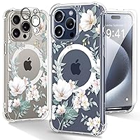 GVIEWIN Magnetic for iPhone 15 Pro Case 6.1