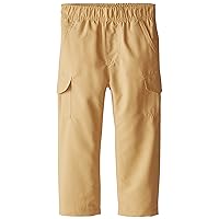 Wes & Willy Little Boys' Lined Microfiber Cargo Pant