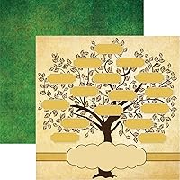 Reminisce Family Tree Double-Sided Cardstock 12
