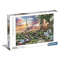 Clementoni 33550 Collection Paris Dream 3000 Pieces, Made in Italy, Jigsaw Puzzle for Adults, Multicoloured