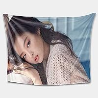 Korean Girl Group Poster Blanket, HD Printing Does not Fade, Soft Flannel Throw Blanket, Suitable for Kids Teen Adult Gift (Color 11,50x60in (130x150cm))